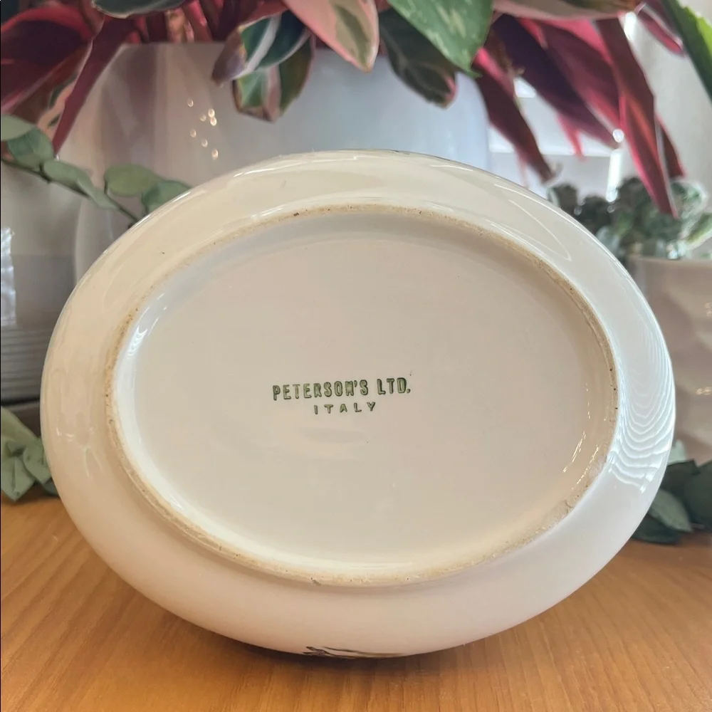 🚨SOLD ELSEWHERE🚨Vintage Tobacco Storage Humidifier Jar By Peterson’s Ltd. Italy - Picture 6 of 14